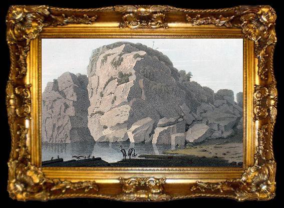 framed  John William Edy Rock near Krageroe, ta009-2